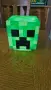 Чисто нова лампа Minecraft Creeper Icon Light със звук, снимка 1