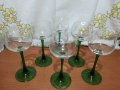 Ретро стъклени чаши за вино , снимка 2