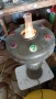 Beautiful Art Deco style Table (oil) Lamp, electrified ., снимка 1