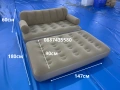 Надуваем фотьойл или двойно легло 5в1 SuperSofa – Пет вида комфорт в едно удобно решение!, снимка 1