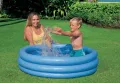 Детски надуваем басейн Intex Crystal Blue, 114 x 25 см, безопасен, син, снимка 1