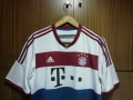 Bayern Munich Lahm Away 2014 2015 Adidas XL оригинална тениска фланелка екип Байерн Мюнхен Лаам , снимка 8