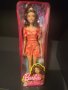 Barbie Fashionistas 182 Кукла Барби Фешънистас 182 с дълга коса и оранжева рокля, снимка 1 - Кукли - 38792284