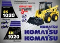 KOMATSU CK25 стикери надписи CK 25 , снимка 14