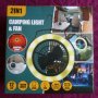 Къмпинг лампа и вентилатор 2 в 1., снимка 1 - Къмпинг осветление - 44311860