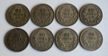 Лот монети от 20 лева 1930 година - сребро, снимка 5