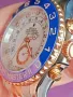 Топ Role 44mm.Yacht Master II GMT bi colour Ceramic дубликат Clone Часовник , снимка 1