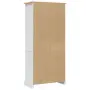 vidaXL Бюфет, мексикански бор, стил Корона, бял, 80x40x170 cм, снимка 8