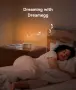 Dreamegg D1 Nova звуков будилник, бял шум за сън, дърво, снимка 5