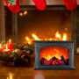 Декоративна LED камина настолна, снимка 3