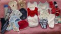 Голям лот за бебе - лигавници, шапки, чорапки, чорапогащници, снимка 1 - Бебешки шапки - 39228110