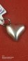 Сребърна висулка сърце, снимка 1 - Колиета, медальони, синджири - 38153403