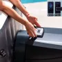 Надуваемо джакузи Intex PureSpa Bubble Deluxe, 6 места, 140 въздушни струи, тъмно сиво, снимка 6