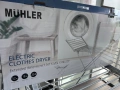 Електрически сушилник Muhler - използван, алуминиев, снимка 4