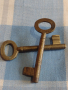 Два стари ключа от соца за брава за КОЛЕКЦИЯ ДЕКОРАЦИЯ БИТОВ КЪТ 41000, снимка 3