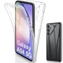 Прозрачен 360° Градуса Кейс Samsung Galaxy A14 4G 5G | A34 | A54, снимка 4