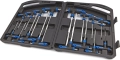 Комплект шестограми и торксове с ръкохватка STAHLMAYER 16 части в кутия, снимка 1