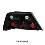 Десен стоп Mercedes W124 C124 A124 фейслифт сив мигач 1992-1995, снимка 2