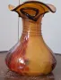 стъклена ваза ръчна изработка уникат   19/1, снимка 3
