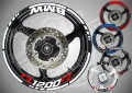 BMW R1200R кантове + надписи за джанти , снимка 1