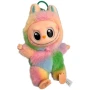🌈 Rainbow Labubu – уникална плюшена играчка, 18 см, с ключодържател – 25 лв, снимка 3
