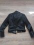 Дамско кожено яке размер S черно, снимка 4