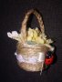 Ръчно изработени мини кошнички с цветя, снимка 14