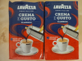 2 броя Lavazza Crema & gusto мляно кафе вакуум 250гр, снимка 1