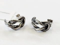 Сребърни обеци 6.58гр 05068-24/2, снимка 2
