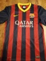 Nike Barcelona Mens SS Home Shirt - страхотна футболна тениска КАТО НОВА S, снимка 3