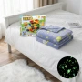 Светещо в тъмното одеяло Magic Blanket + Подарък Голям комплект конструктор с 165 части Плъзгащ блок, снимка 4