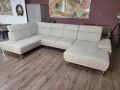 ПРОМОЦИЯ!!! Бежов П - образен ъглов диван ZE-EM20021, снимка 6