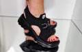 Nike Дамски Черни Сандали С Метален Акцент Найк Код P601, снимка 6