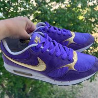 Nike Air Max 1 Anniversary Purple Gold — номер 43, снимка 2 - Маратонки - 36172355