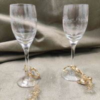 Продавам две чаши Златна сватба  1938-1988 г. , снимка 7 - Чаши - 37024751