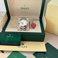 Rolex Oyster Perpetual Мъжки Часовник С Луксозна Кутия И Карта, снимка 3 - Мъжки - 44351489