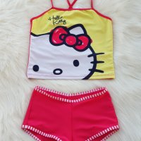 Детски бански Hello Kitty 8-9 години, снимка 1 - Детско бельо и бански  - 29658919