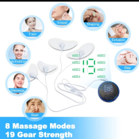 EMS Електрически масаж на лице ,Вибратор за лице за отслабване, Инструмент за красота , снимка 3 - Козметика за лице - 44551331