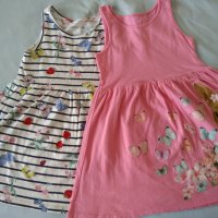 Две рокли 👗 110 см, двете за 9 лв, снимка 2 - Детски рокли и поли - 29594158