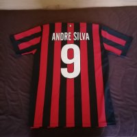 Тениска, оригинална, "Милан" 2017/2018, Андре Силва, снимка 2 - Футбол - 34533197
