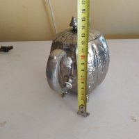 стар метален чайник, снимка 2 - Други ценни предмети - 37483485