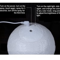 3D нощна лампа Луна + Арома дифузер 880ml + Овлажнител на въздуха 3 в 1, снимка 6 - Други стоки за дома - 31793953
