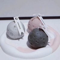 Силиконов молд Луна , фондан , сапун , гипс , епоксидна смола , 3D луна , пълнолуние, снимка 3 - Други - 39852485