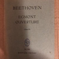 Beethoven Egmont Ouverture Opus 84 Edition Peters 608 , снимка 1 - Специализирана литература - 34542500