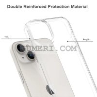 Apple iPhone 15 Plus Предпазен Хибриден Гръб, снимка 4 - Калъфи, кейсове - 42203641