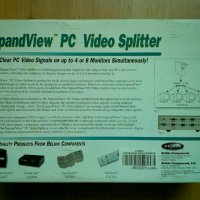 BELKIN - чисто нов PC Video сплитер за 8 монитора, снимка 4 - Монитори - 30528551