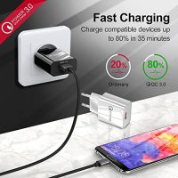 18W Quick Charge 3.0 зарядно устройство, USB, снимка 4 - Оригинални зарядни - 40041189