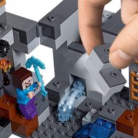 Употребявано Lego Minecraft - Каменни приключения (21147), снимка 6 - Конструктори - 39709054