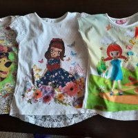 детски блузки за момиче - 4лв, снимка 1 - Детски тениски и потници - 29325291