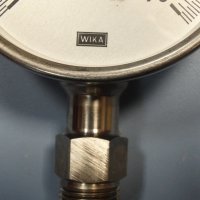 биметален термометър Wika ф100mm, -10+70°C, L-130mm, снимка 7 - Резервни части за машини - 34452411